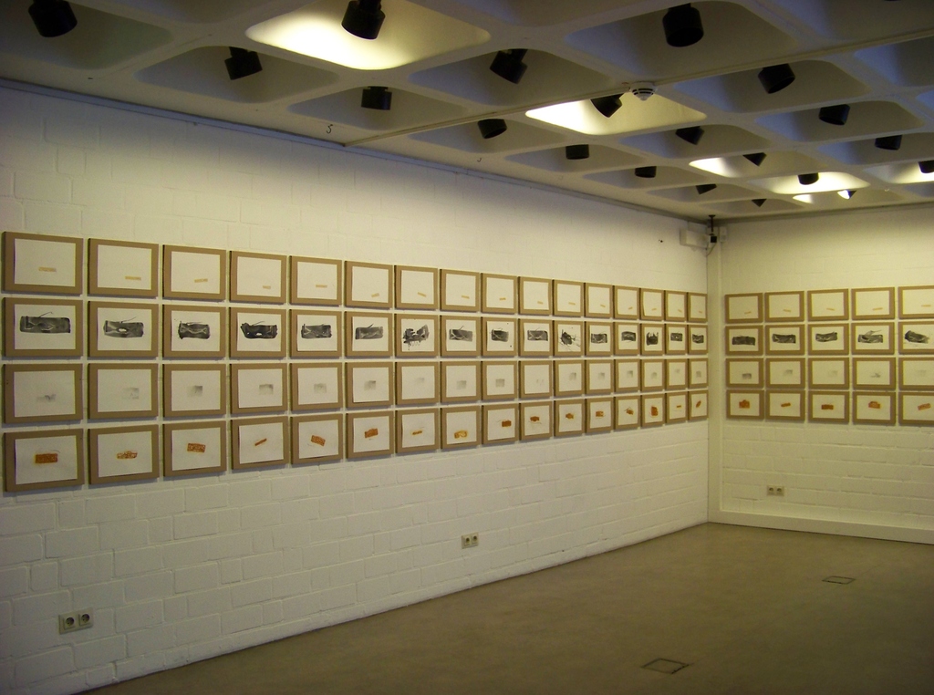 Das Bild zeigt die Ausstellung "Aus dem Depot" von Manfred Billinger