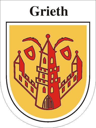 Das Bild zeigt das Wappen vom Ortsteil Grieth