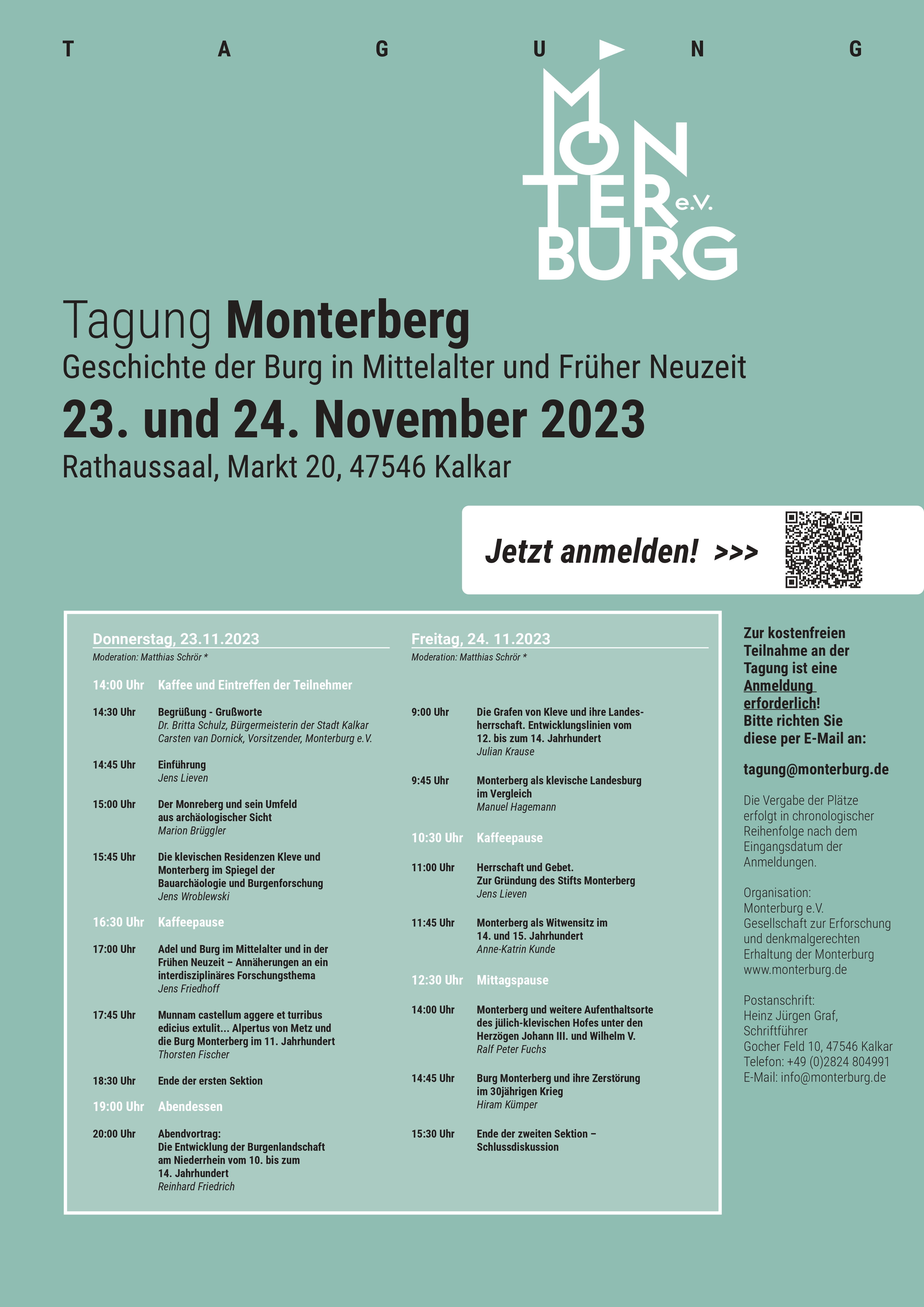 Tagung Monterburg November 2023