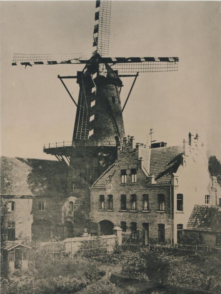 Das Bild zeigt die Mühle am Hanselaerer Tor 