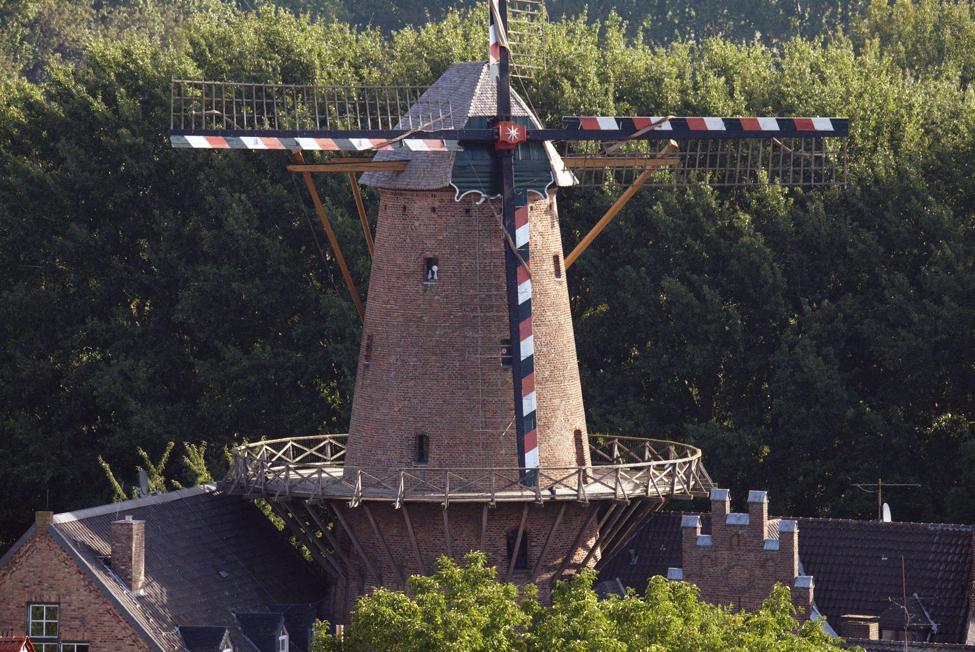 Kalkarer Mühle (Foto mit Drohne)