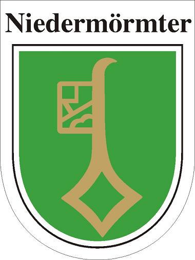 Das Bild zeigt das Wappen vom Ortsteil Niedermoermter