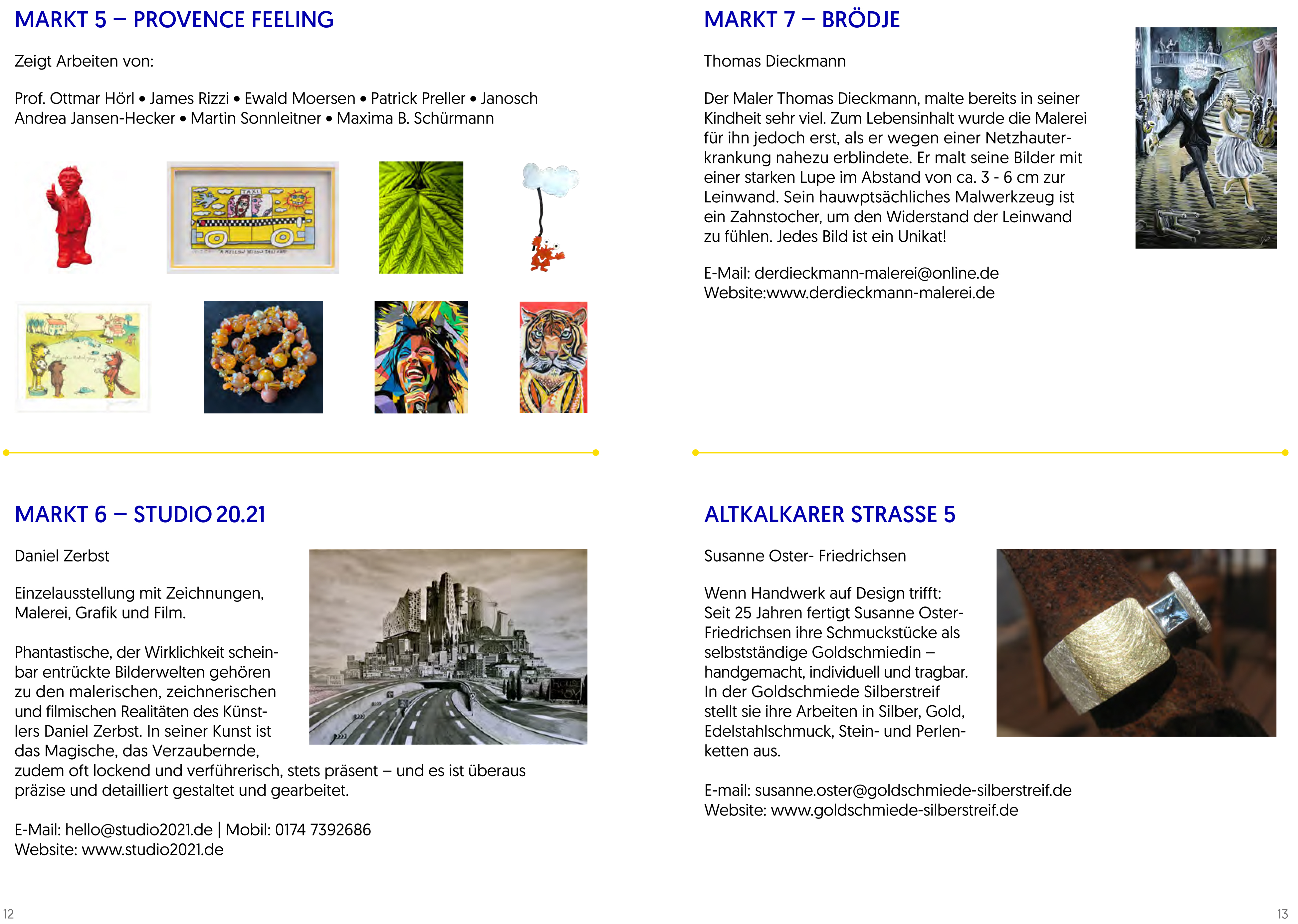 Kulturpfad Kalkar 2022, Flyer Seite 7