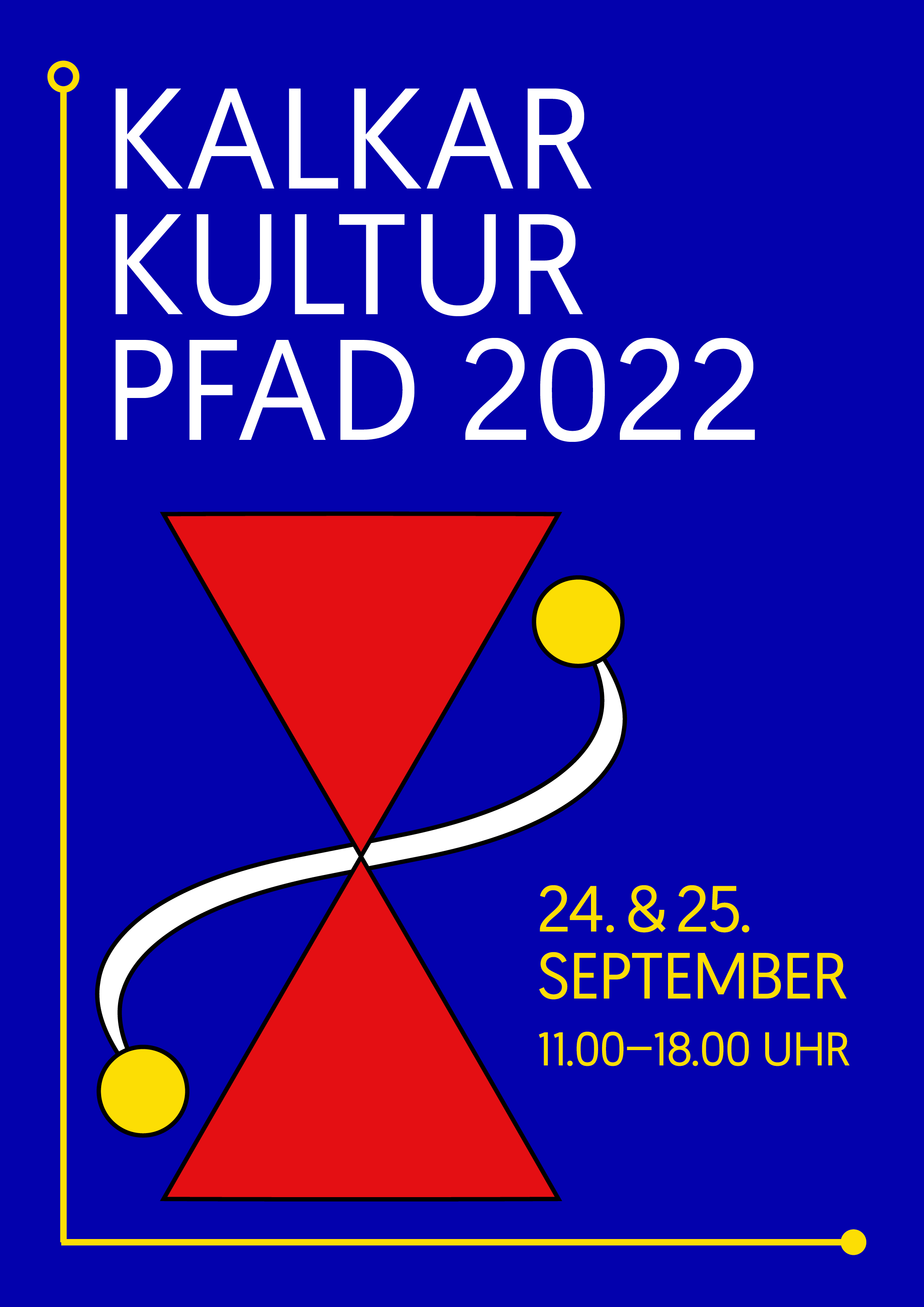 Poster Kulturpfad Kalkar 2022