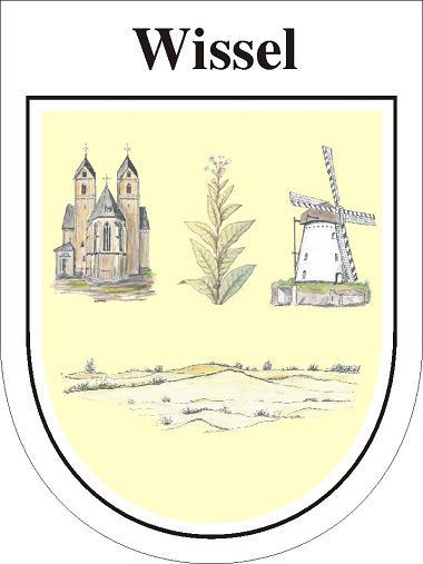 Das Bild zeigt das Wappen vom Ortsteil Wissel